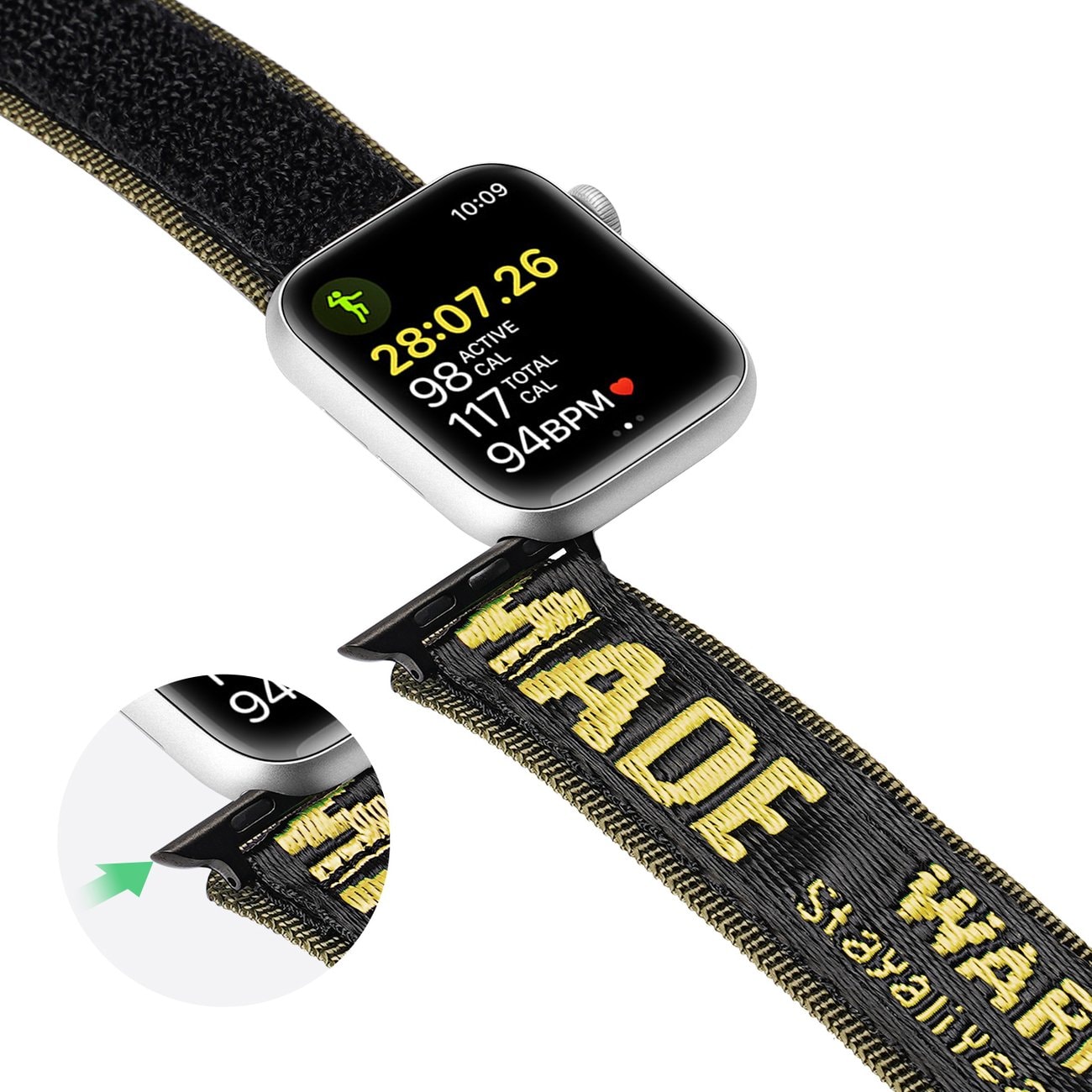 Dux Ducis Outdoor Strap for Apple Watch Ultra, SE, 9, 8, 7, 6, 5, 4, 3, 2, 1 (49, 45, 44, 42 mm)