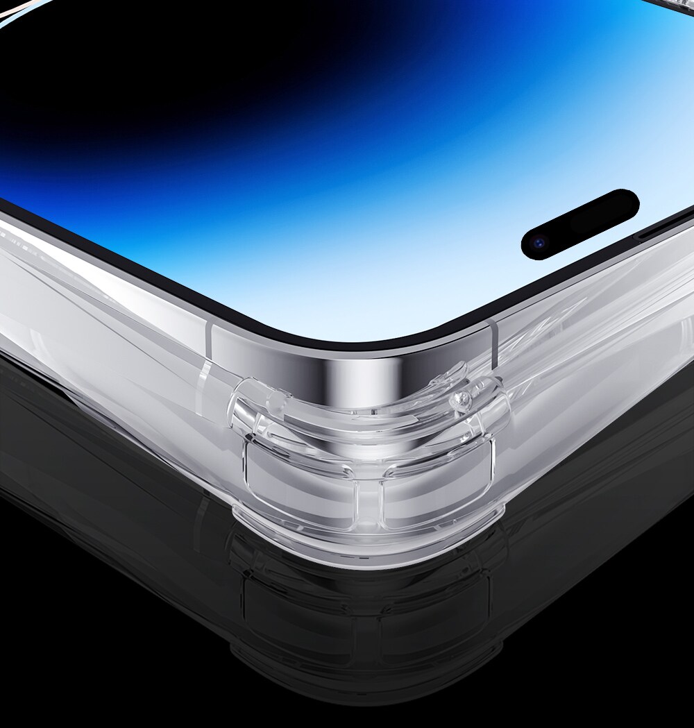 Kingxbar PQY Go Out Series magnetfodral för iPhone 14 Plus MagSafe svart