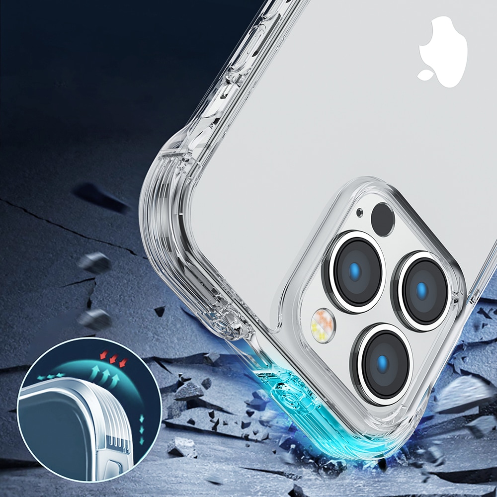 Joyroom Defender Series Fodralskydd för iPhone 14 Plus Pansarhakskydd Stativ Klar (JR-14H3)