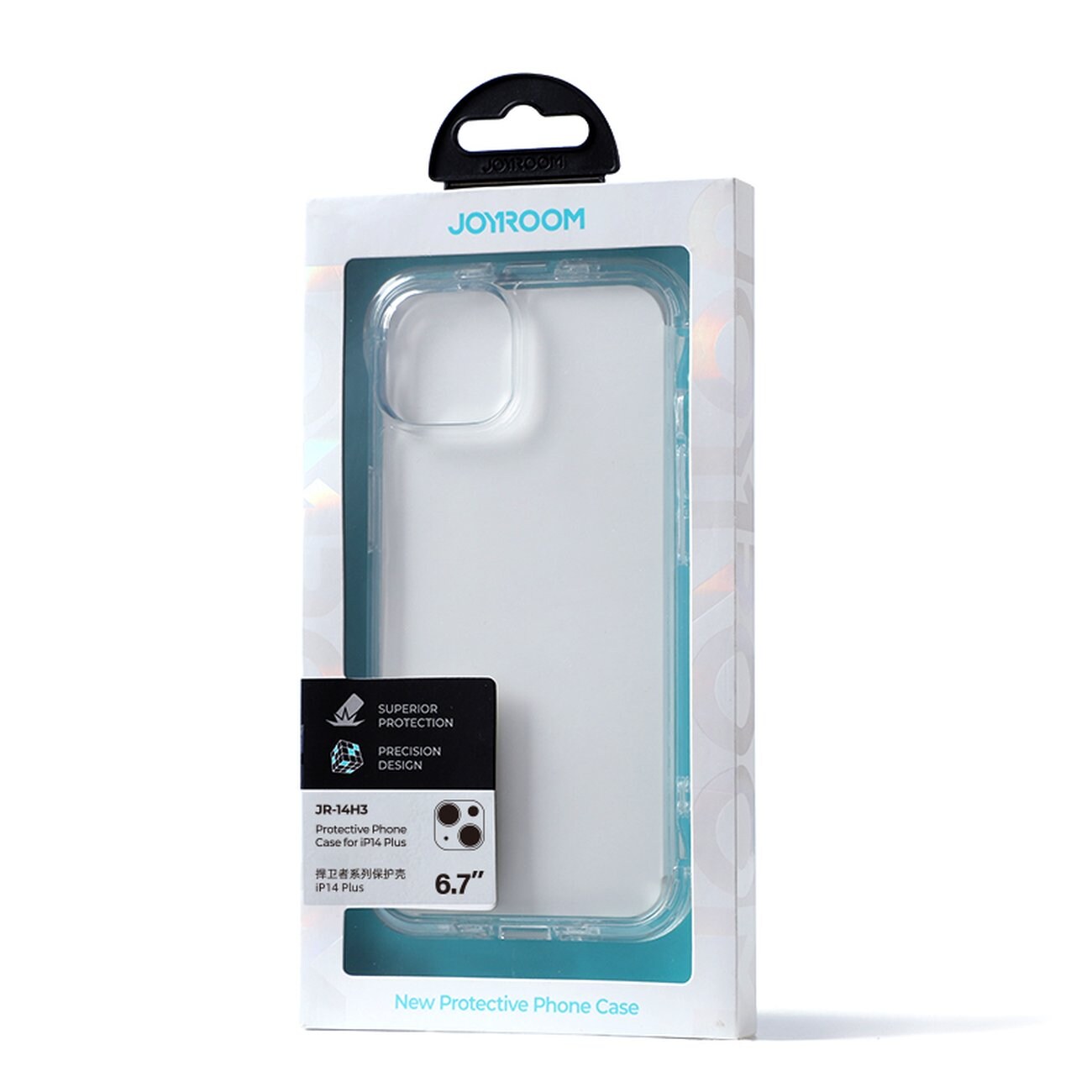 Joyroom Defender Series Fodralskydd för iPhone 14 Plus Pansarhakskydd Stativ Klar (JR-14H3)