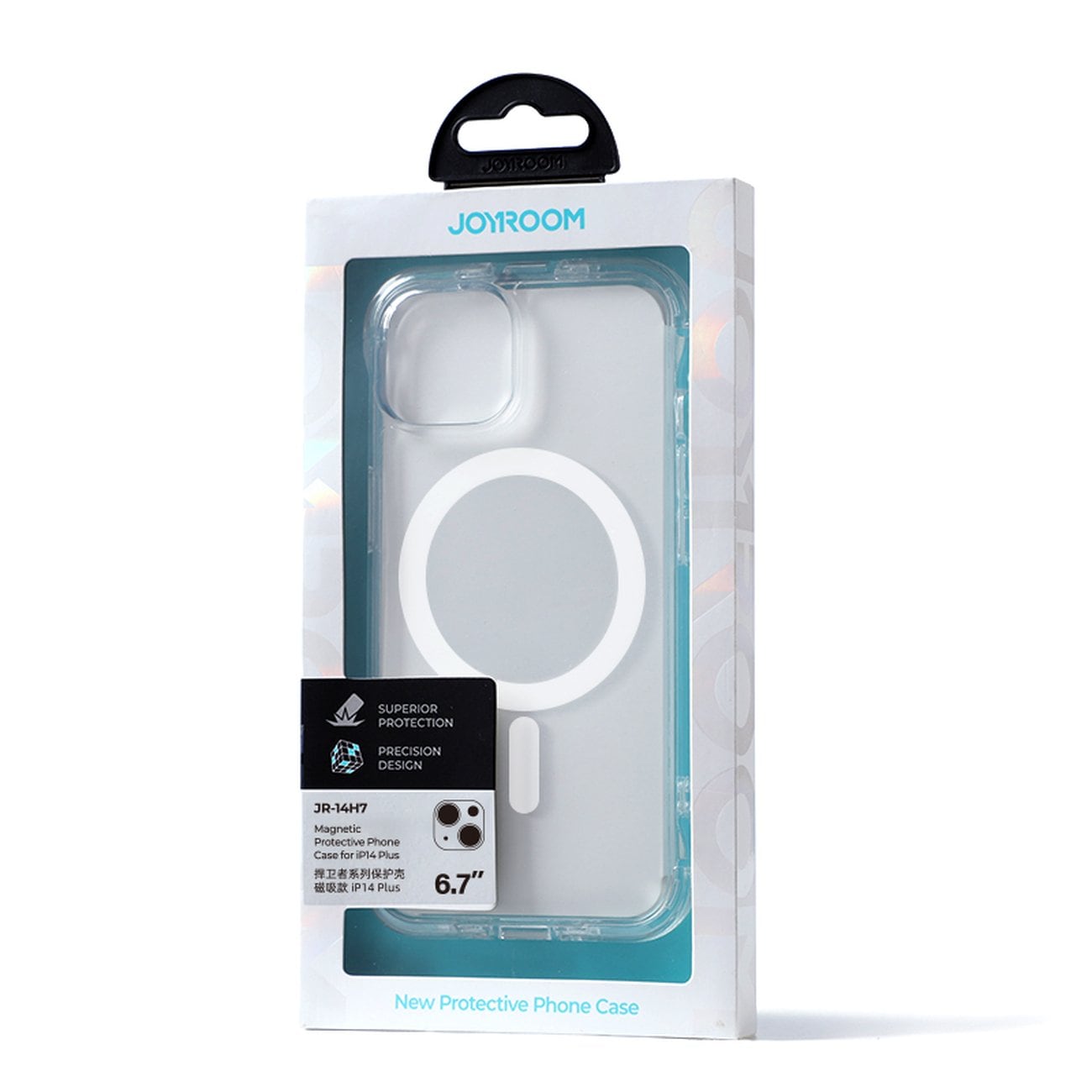 Joyroom Magnetiskt Defender Fodral för iPhone 14 Plus, Pansarfodral, MagSafe-kompatibel