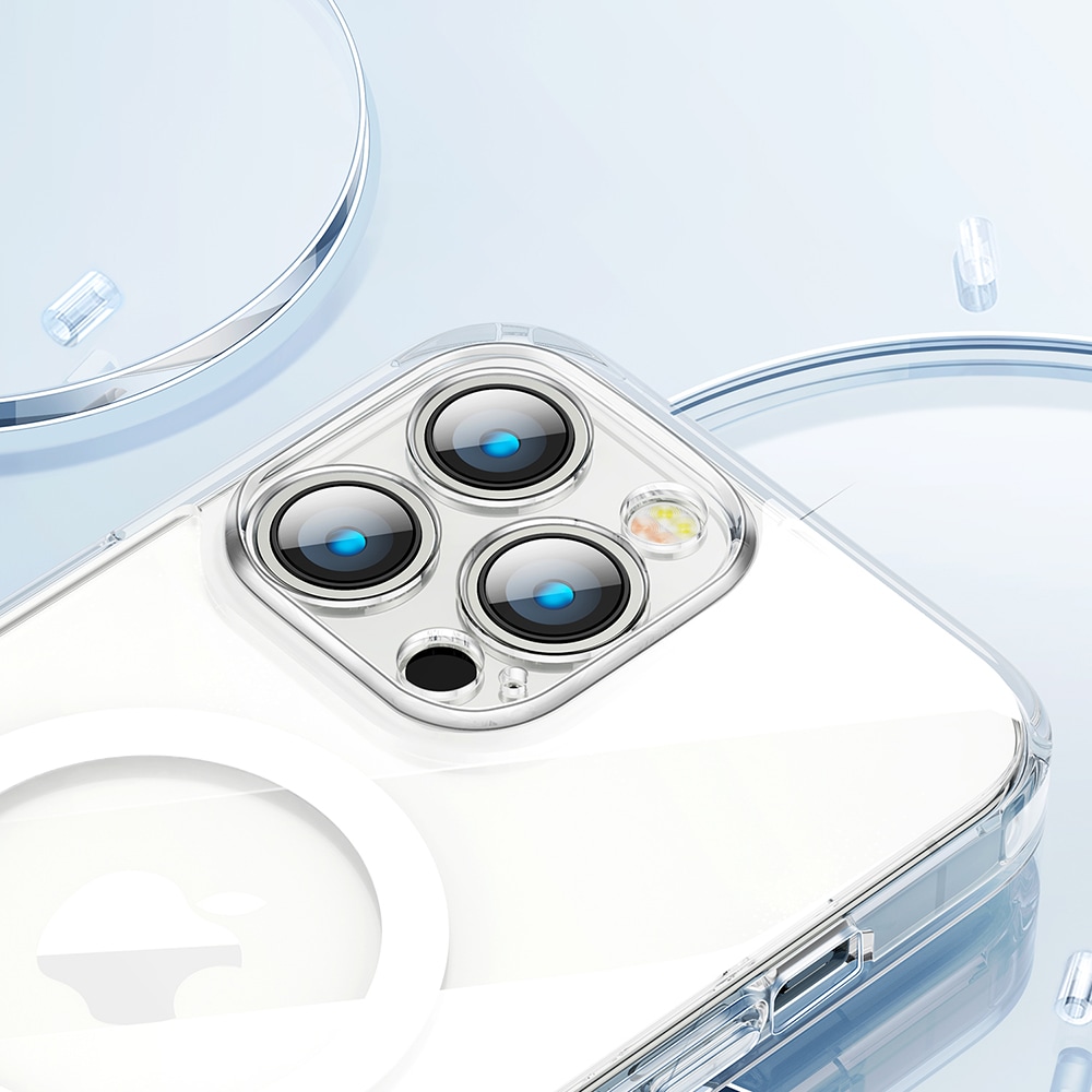 Joyroom 14D Magnetiskt fodral för iPhone 14 Plus, Kompatibelt med MagSafe, Transparent (JR-14D7)