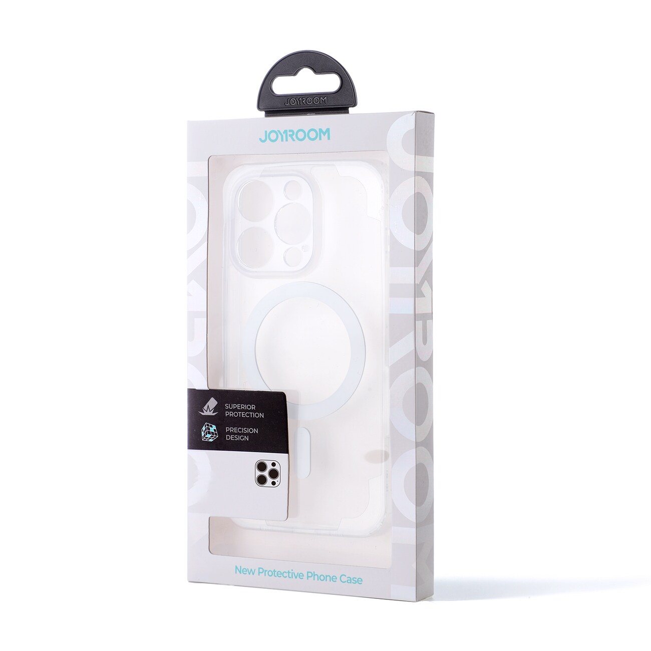 Joyroom 14D Magnetiskt fodral för iPhone 14 Plus, Kompatibelt med MagSafe, Transparent (JR-14D7)