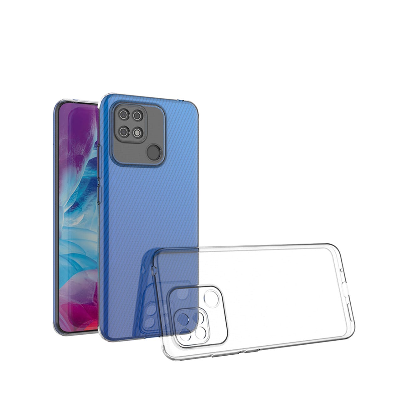Ultraklart 0,5 mm etui til Xiaomi Poco C40 tyndt cover gennemsigtigt