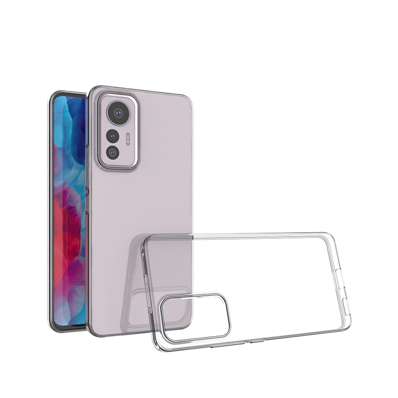 Ultraklart 0,5 mm etui til Xiaomi 12 Lite tyndt cover gennemsigtigt