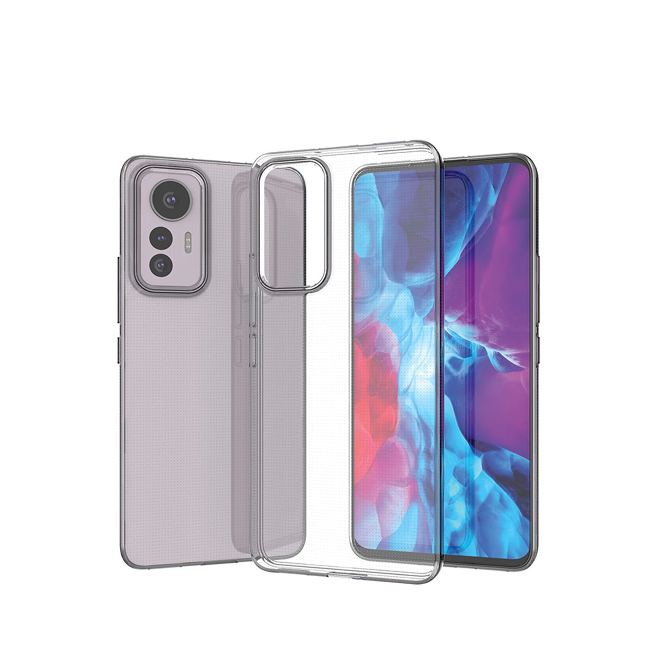 Ultraklart 0,5 mm etui til Xiaomi 12 Lite tyndt cover gennemsigtigt