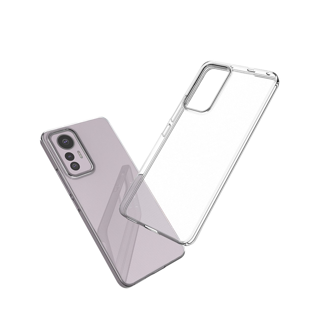 Ultraklart 0,5 mm etui til Xiaomi 12 Lite tyndt cover gennemsigtigt