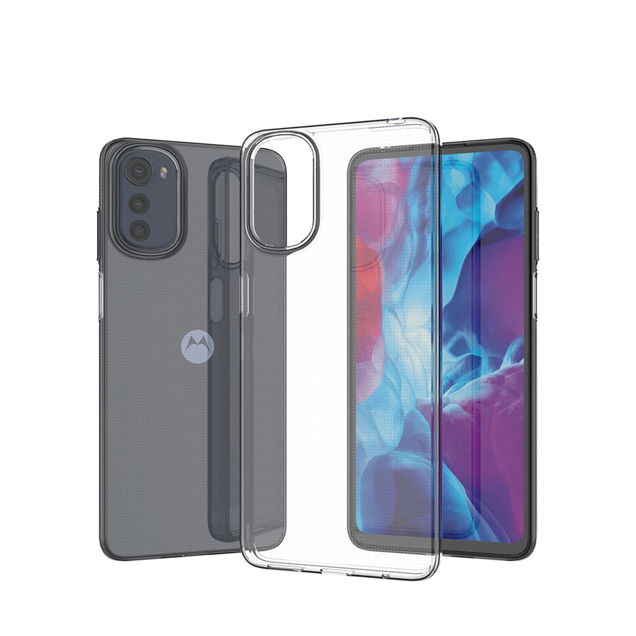 Ultraklart 0,5 mm etui til Motorola Moto E32 tyndt cover gennemsigtigt