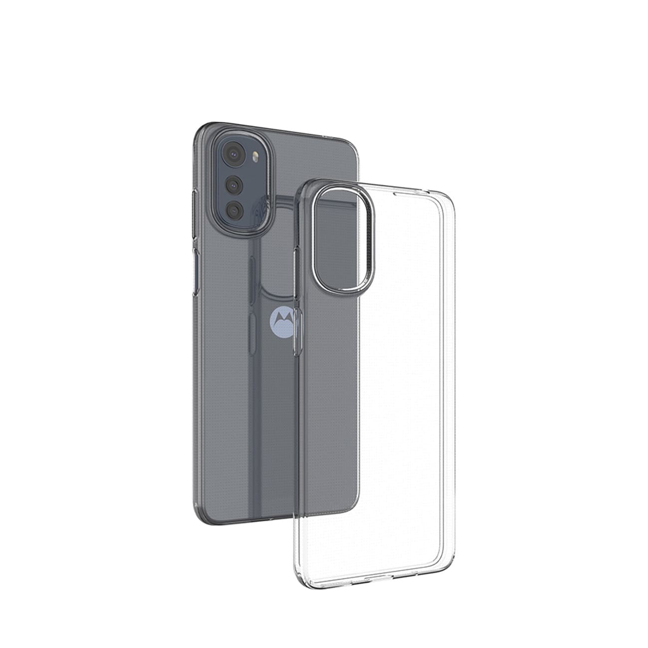Ultraklart 0,5 mm etui til Motorola Moto E32 tyndt cover gennemsigtigt