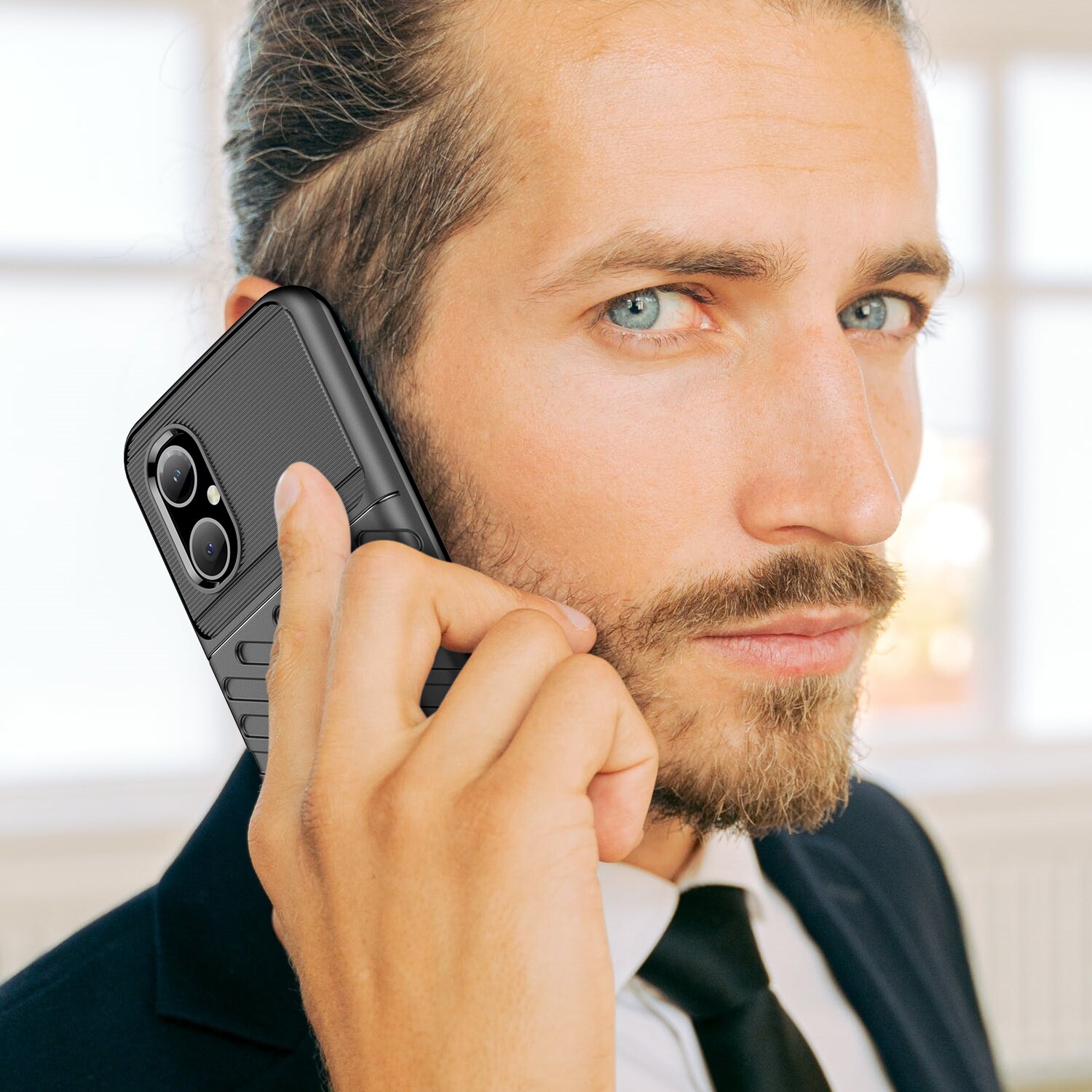 Thunder Case Xiaomi Poco M4 5G silikone panseretui sort