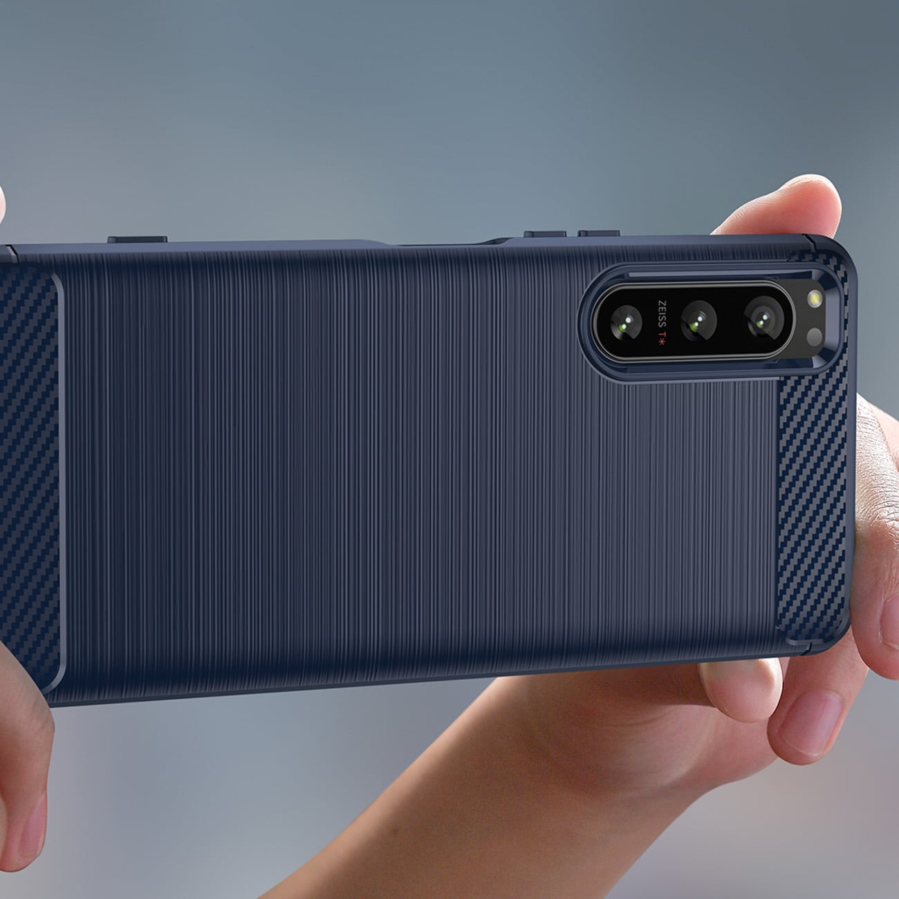 Thunder Case-etui til Xiaomi 12 Lite silikonepanseretui sort