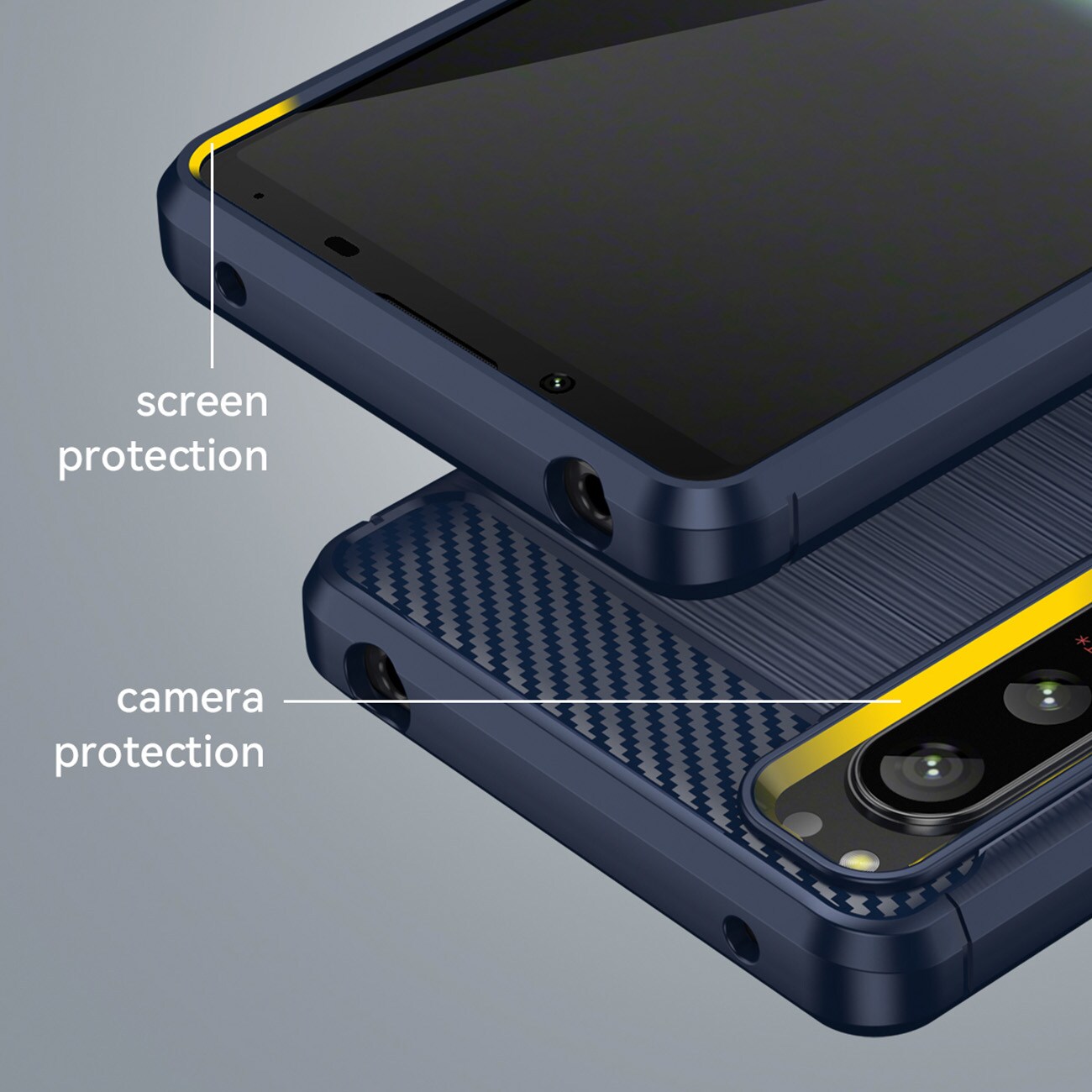 Thunder Case fodral för Realme C35 silikon pansar fodral svart