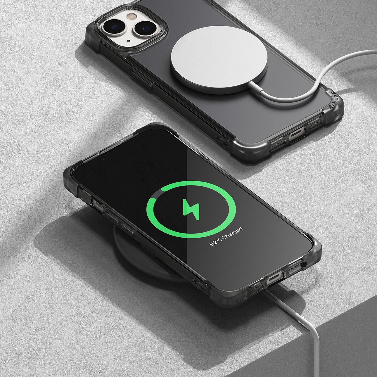 Ringke Fusion Bumper-fodral för iPhone 14 Plus grå