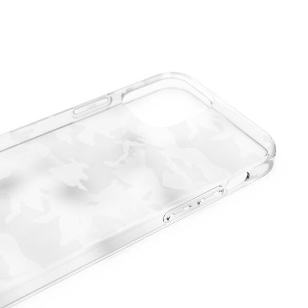 Adidas OR SnapCase Camo iPhone 12/12 Pro transparent/vit 43705