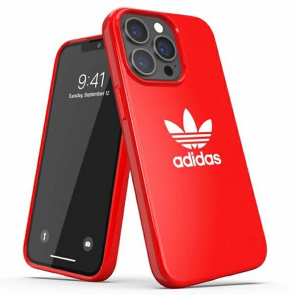 Adidas OR SnapCase Trefoil iPhone 13 Pro / 13 6.1 "röd / röd 47101