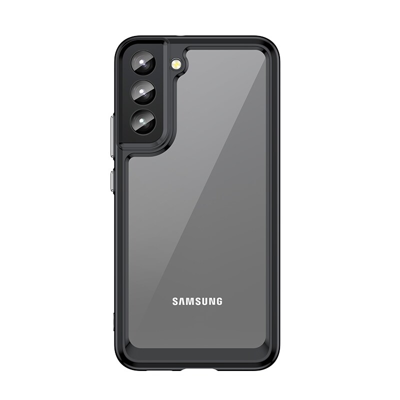 Outer Space Case för Samsung Galaxy S23+ fodral med en flexibel ram svart