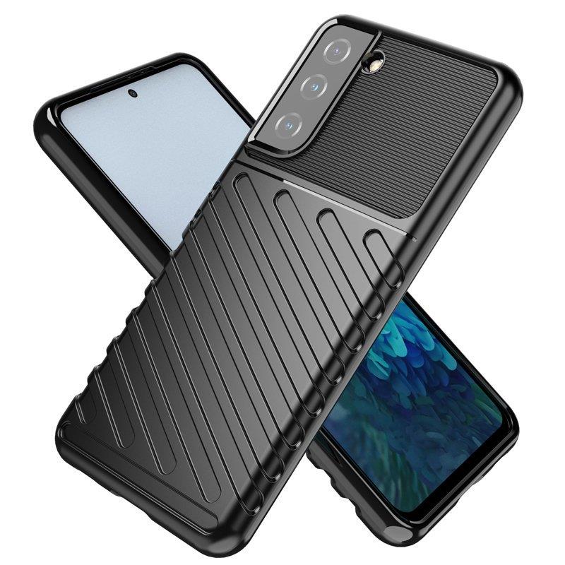 Thunder Case för Samsung Galaxy A14 5G silikon pansar fodral blå