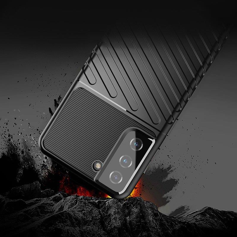 Thunder Case fodral för Samsung Galaxy S23+ silikon pansar fodral blå