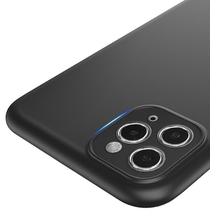 Blødt etui til Xiaomi Poco C40 tyndt silikonecover sort