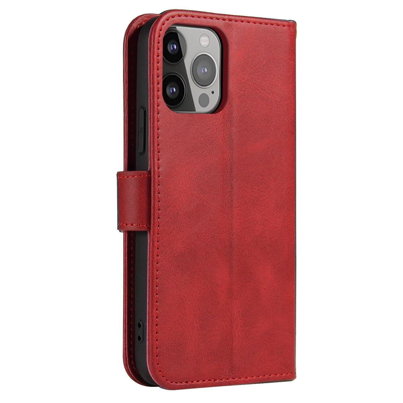 Magnet Etui til Samsung Galaxy S23+ flip cover wallet stand rød