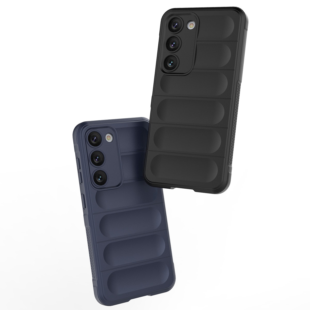 Magic Shield Fodral för Samsung Galaxy S23+ flexibelt pansarskydd svart