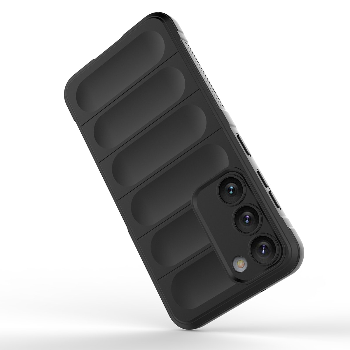Magic Shield Fodral för Samsung Galaxy S23+ flexibelt pansarskydd svart