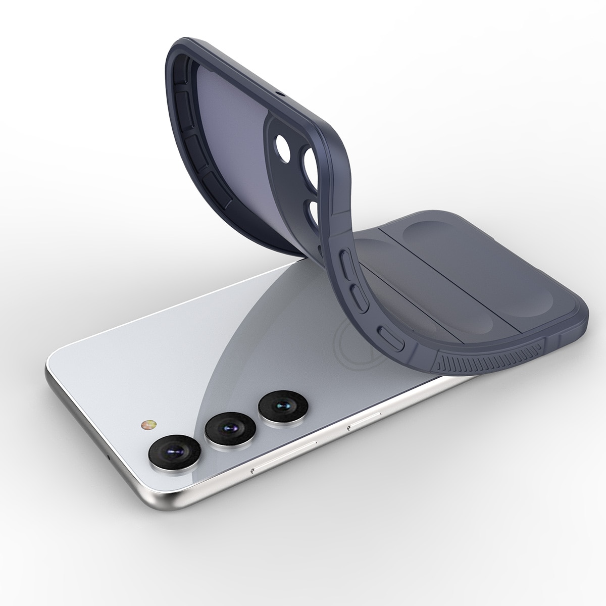 Magic Shield Fodral för Samsung Galaxy S23+ flexibelt pansarskydd svart