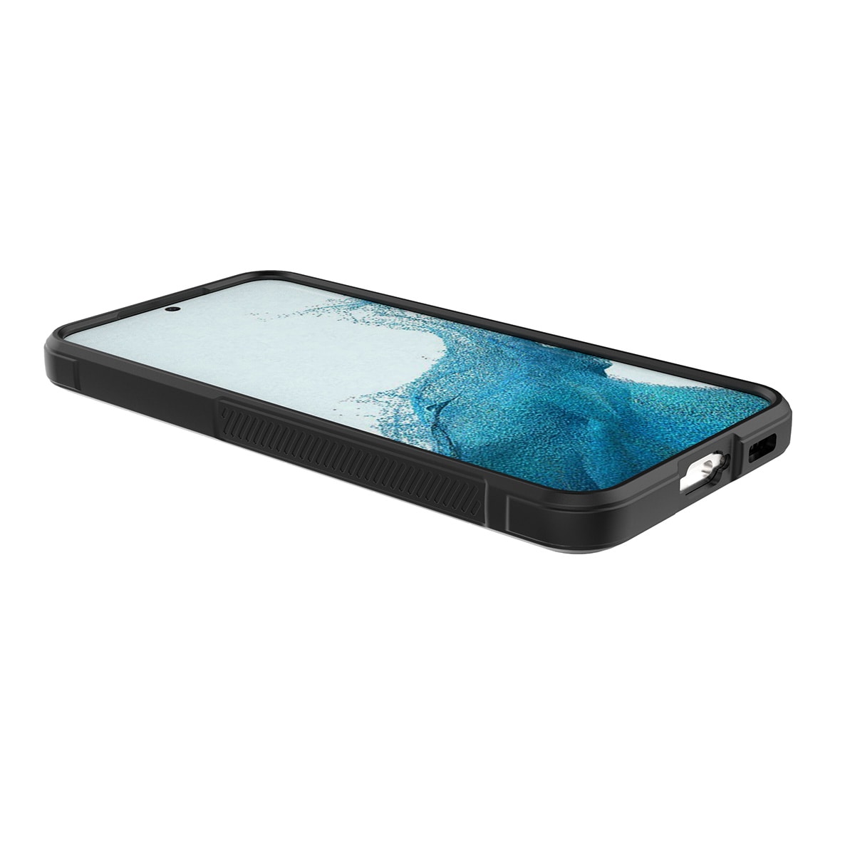Magic Shield Fodral för Samsung Galaxy S23+ flexibelt pansarskydd blå