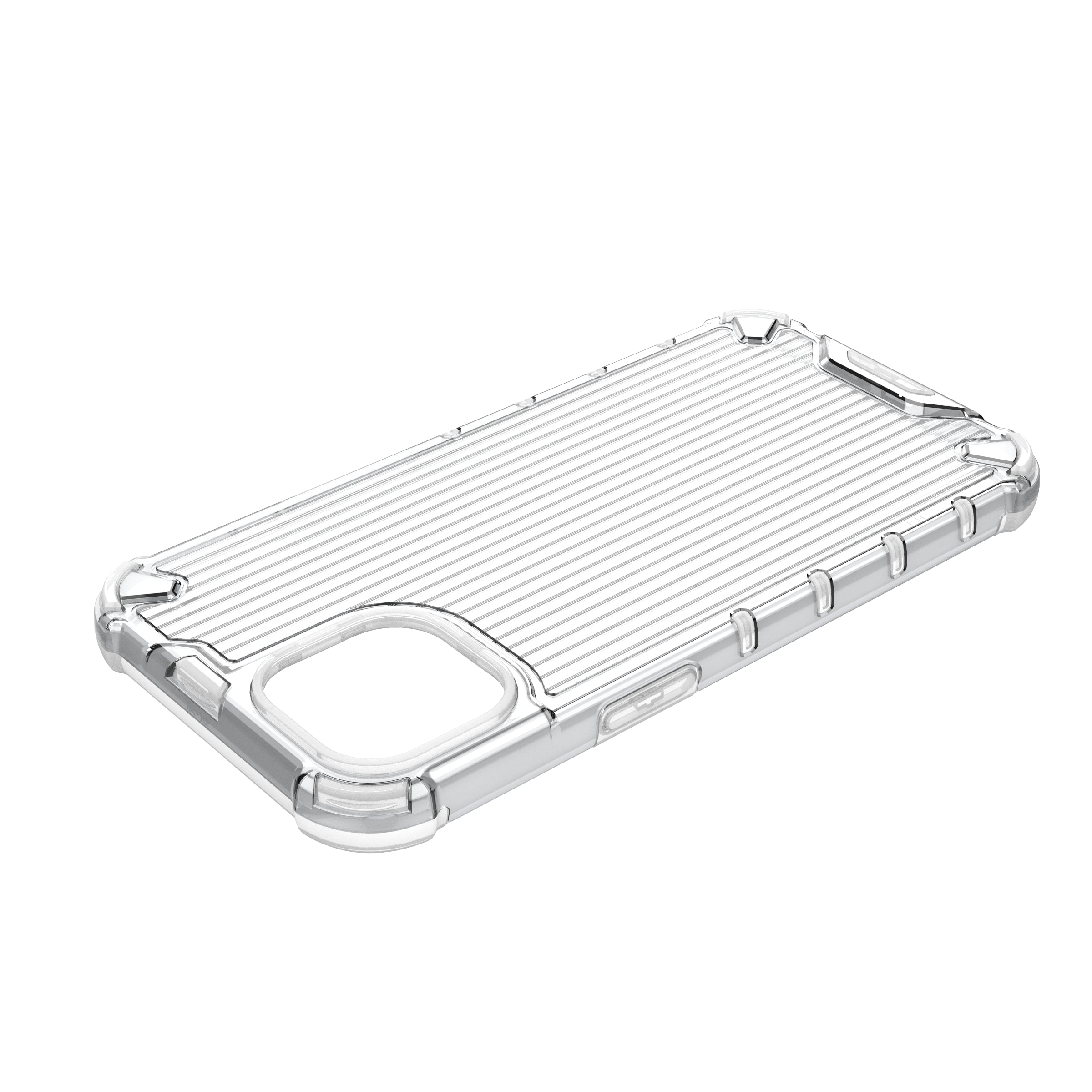 Ombre skyddsfodral för iPhone 13 rosa och blått pansarfodral
