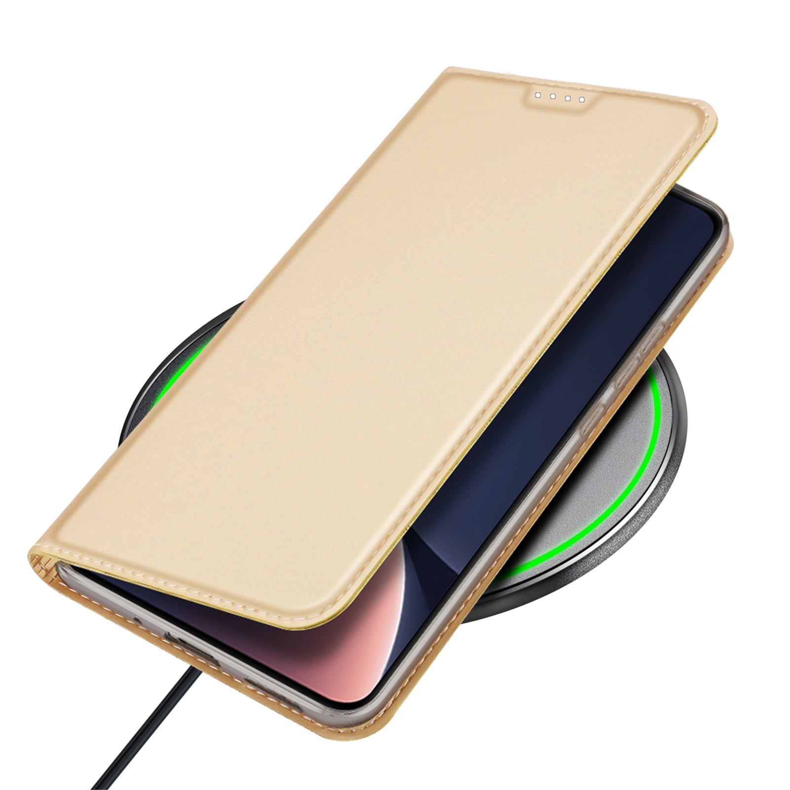 Dux Ducis Skin Pro-etui Xiaomi 13 Flip Card Wallet Gold Stand