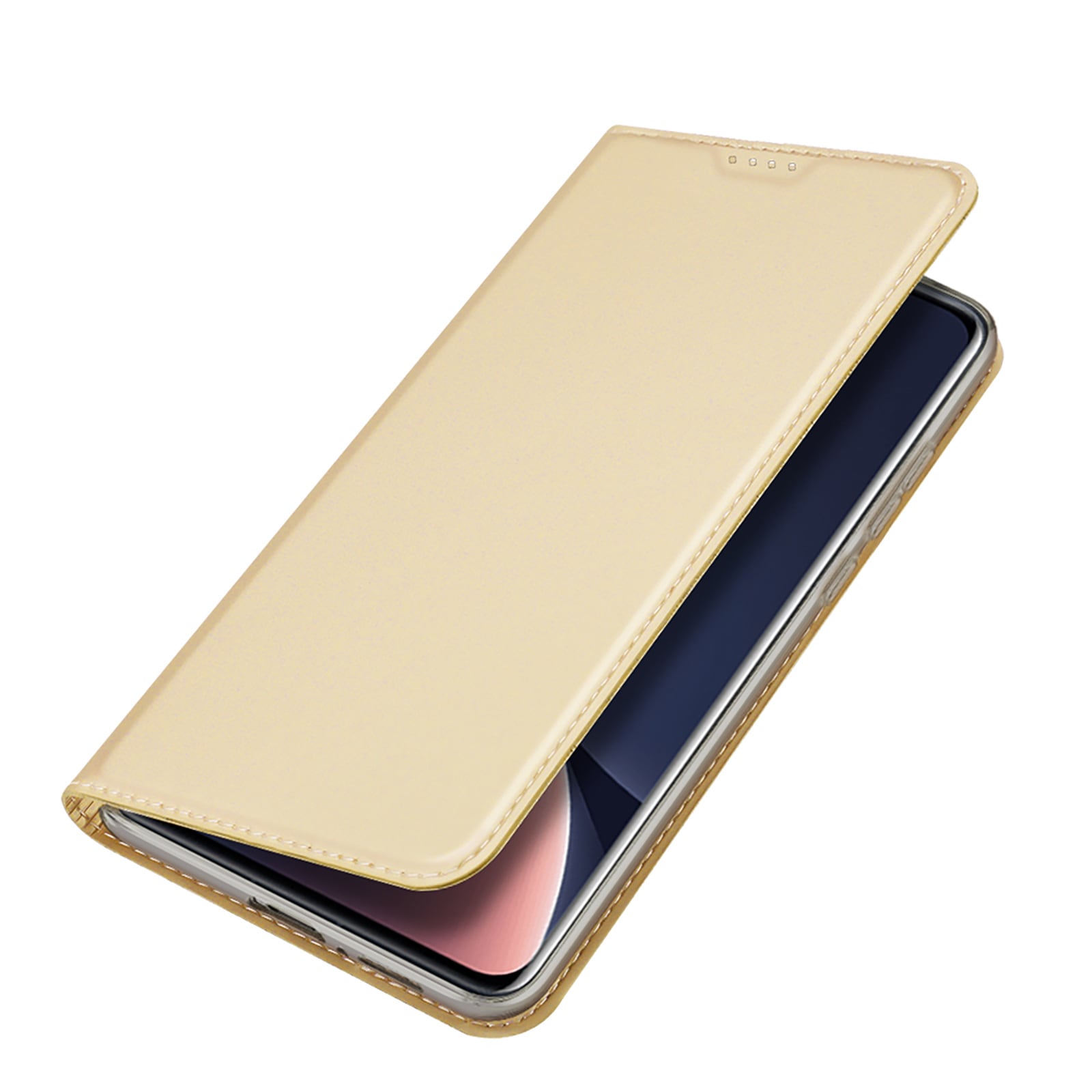 Dux Ducis Skin Pro-etui Xiaomi 13 Pro Flip Card Wallet Gold Stand