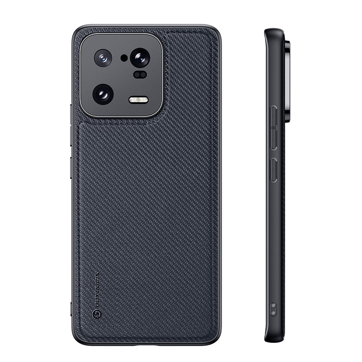Dux Ducis Fino etui til Xiaomi 13 Pro cover med silikoneramme grå
