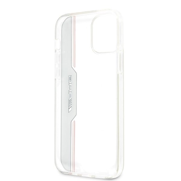 AMG Electroplate Vertikalt fodral för iPhone 12 / iPhone 12 Pro - transparent
