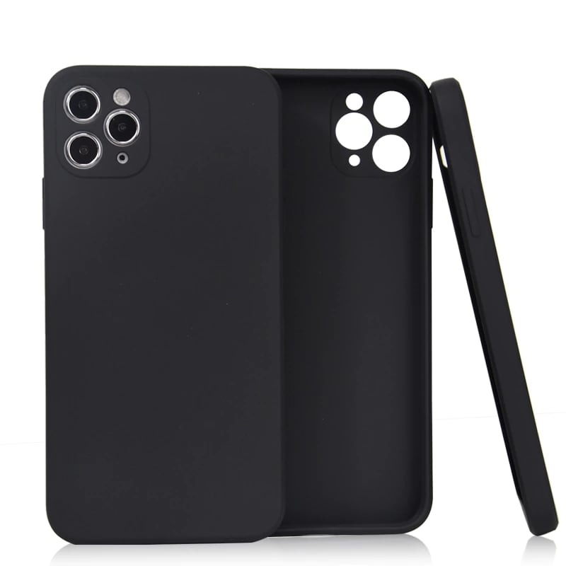 Mjukt fodral fodral för Samsung Galaxy A34 5G tunt silikonskydd svart