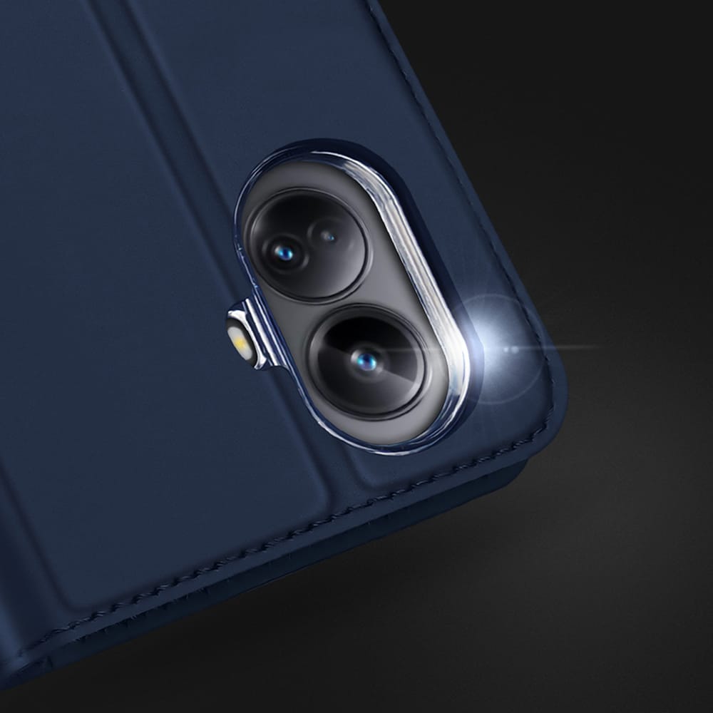 Dux Ducis Skin Pro-etui til Realme 10 Pro Flip Card Wallet Stand Blue