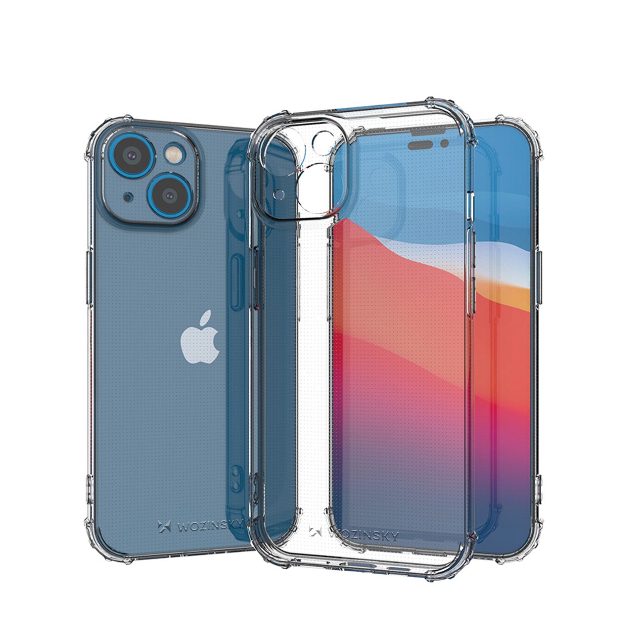 Wozinsky Anti Shock-fodral för iPhone 14 Plus transparent transparent fodral