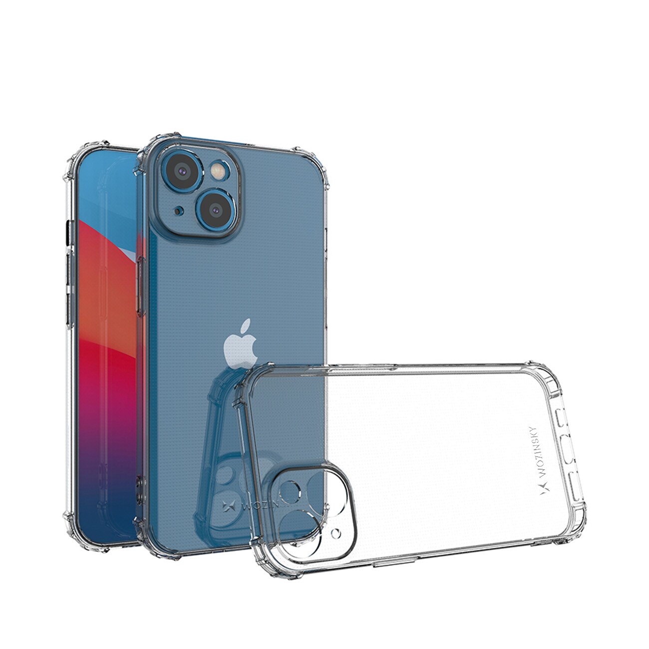 Wozinsky Anti Shock-fodral för iPhone 14 Plus transparent transparent fodral