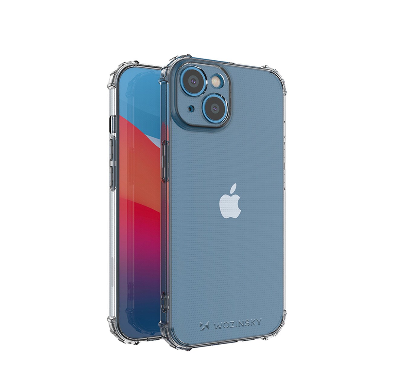 Wozinsky Anti Shock-fodral för iPhone 14 Plus transparent transparent fodral