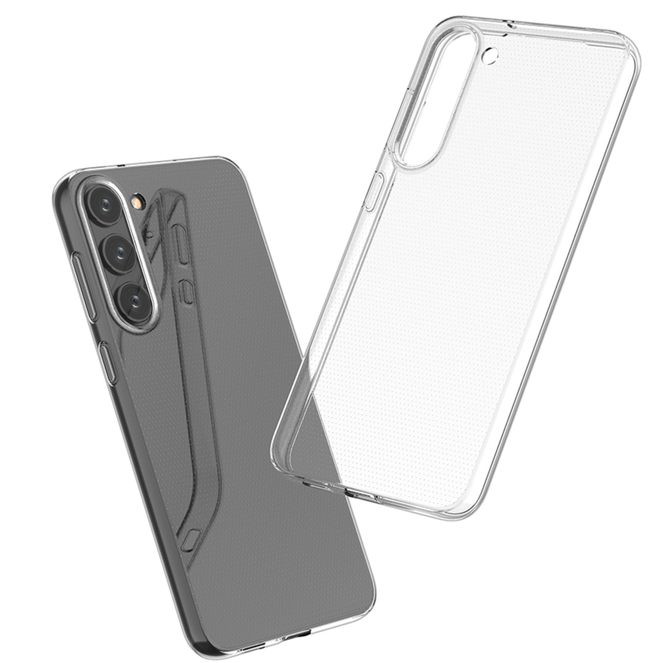 Ultraklart 0,5 mm etui til Samsung Galaxy S23 tyndt cover gennemsigtigt