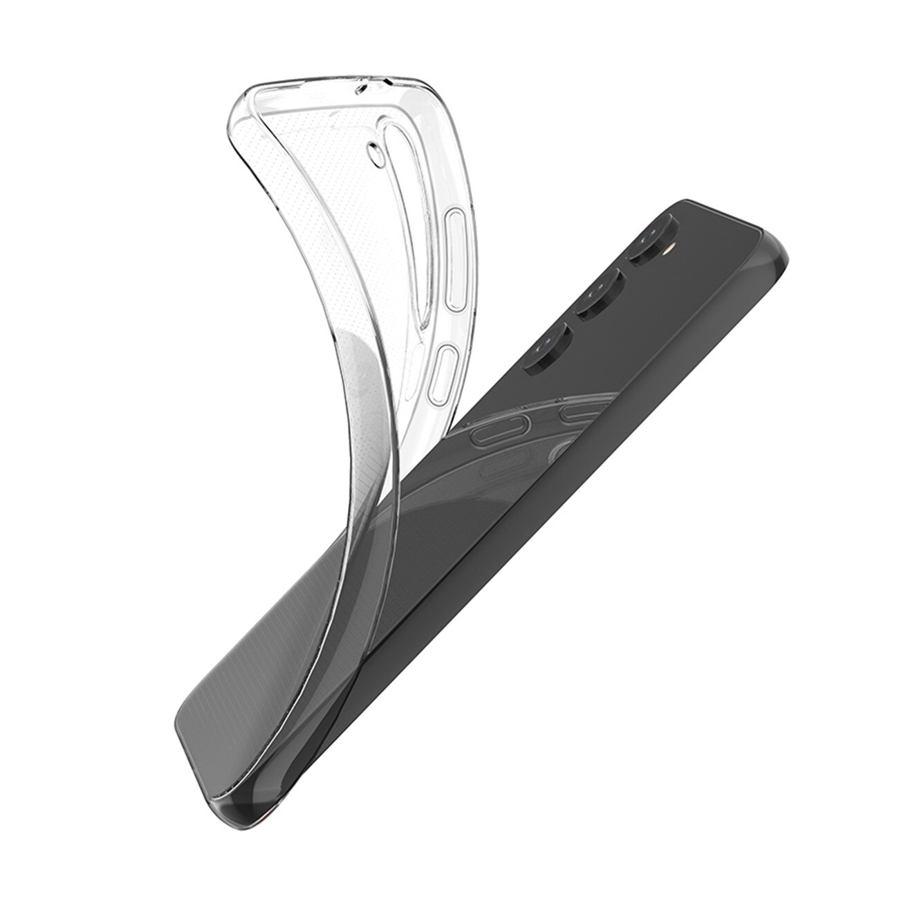 Ultra Clear 0,5mm fodral för Samsung Galaxy S23+ tunt skydd transparent