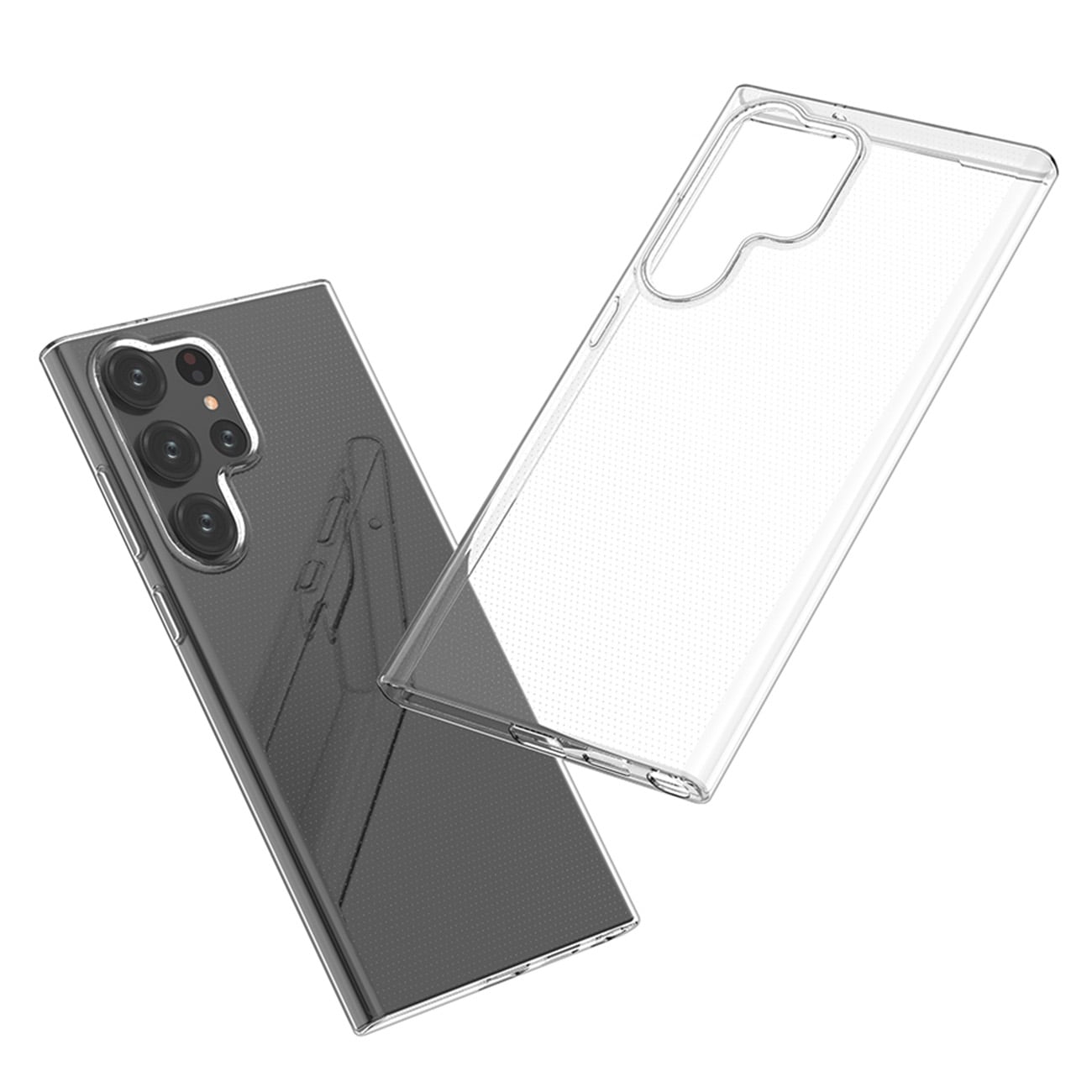Ultra Clear 0,5 mm etui Samsung Galaxy S23 Ultra tyndt cover gennemsigtigt