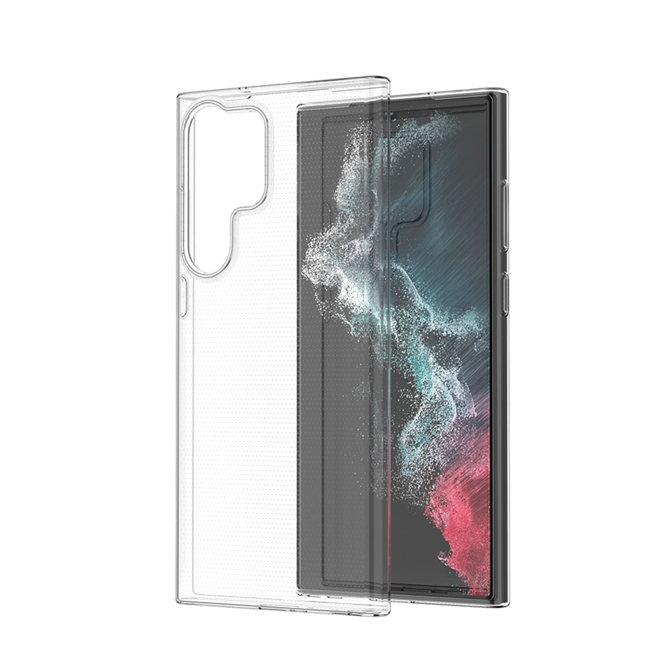 Ultra Clear 0,5 mm etui Samsung Galaxy S23 Ultra tyndt cover gennemsigtigt