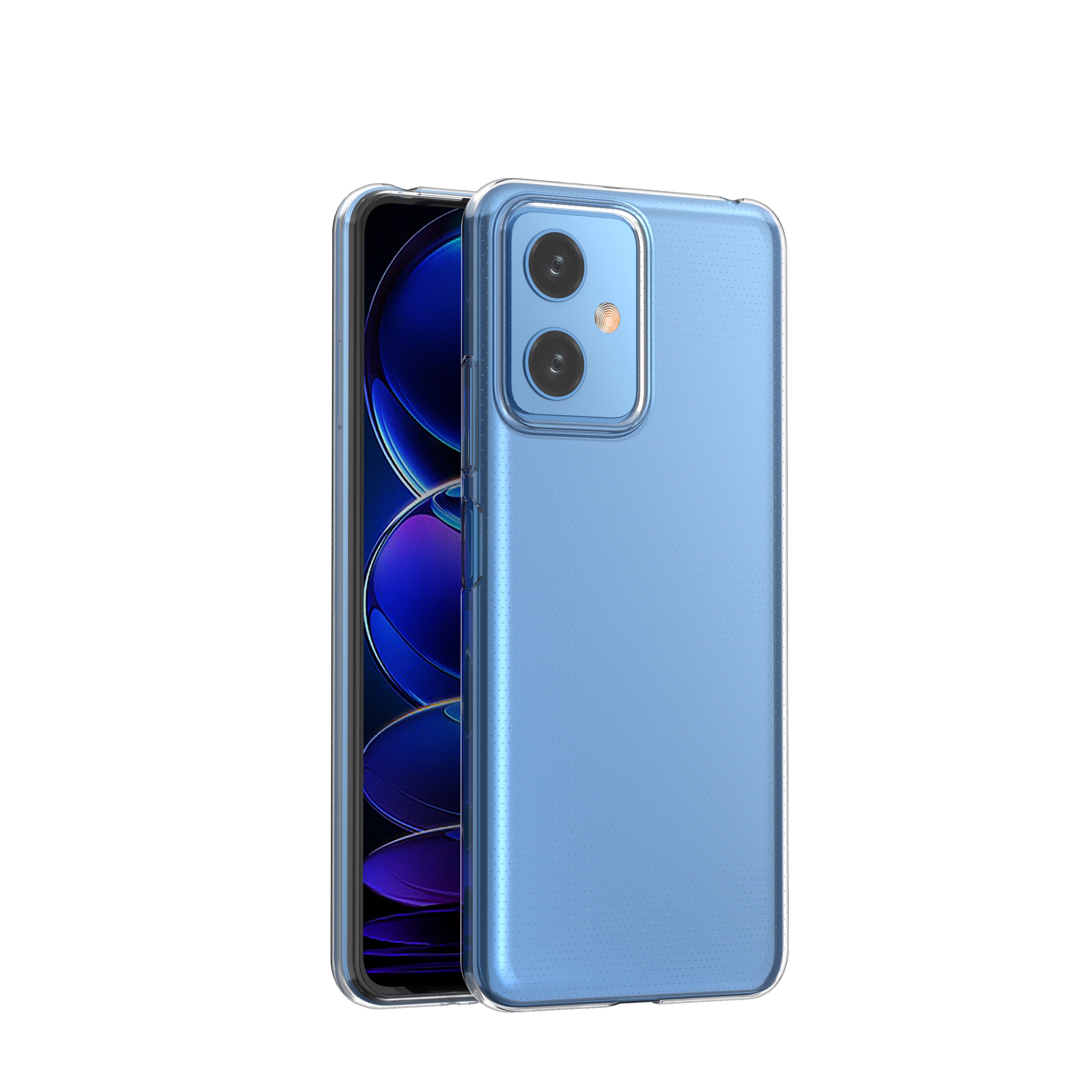 Ultraklart 0,5 mm etui Xiaomi Poco X5 5G / Redmi Note 12 5G Tyndt cover Transparent