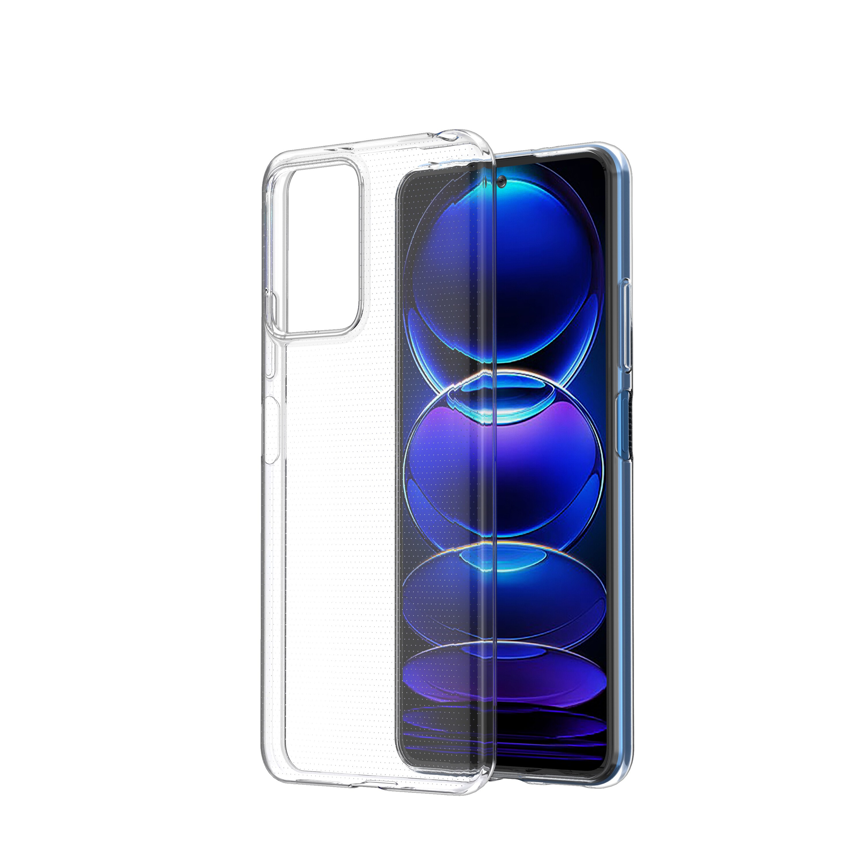 Ultraklart 0,5 mm etui Xiaomi Poco X5 5G / Redmi Note 12 5G Tyndt cover Transparent