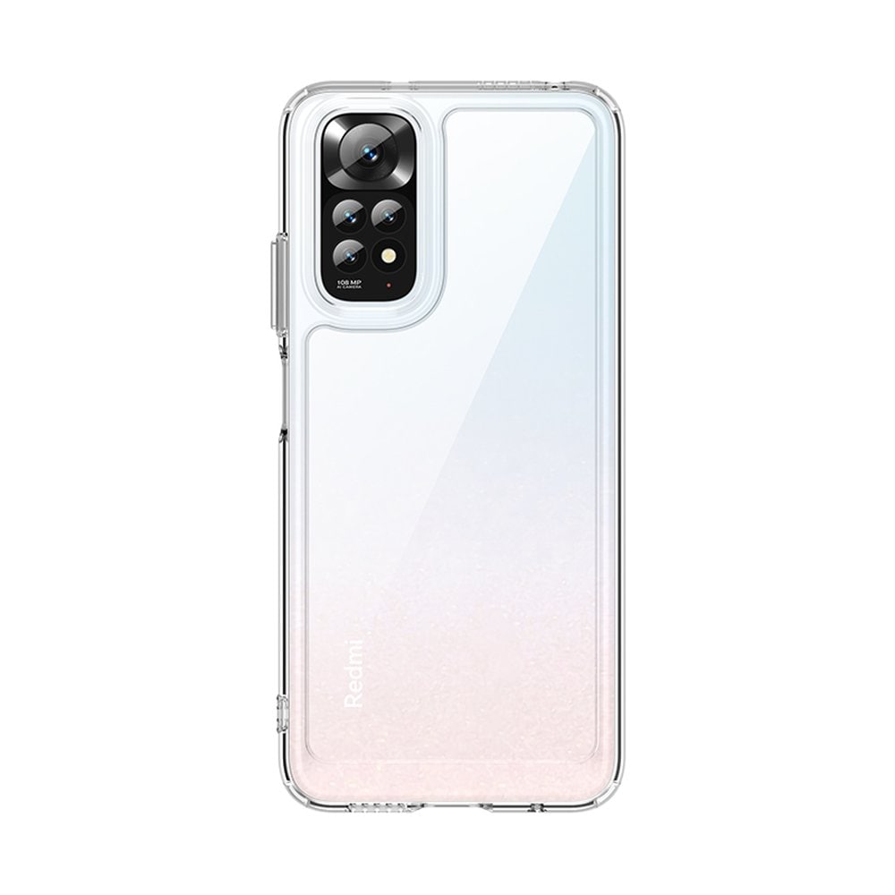 Outer Space Case för Xiaomi Poco X5 5G / Redmi Note 12 5G skydd med flexibel ram transparent