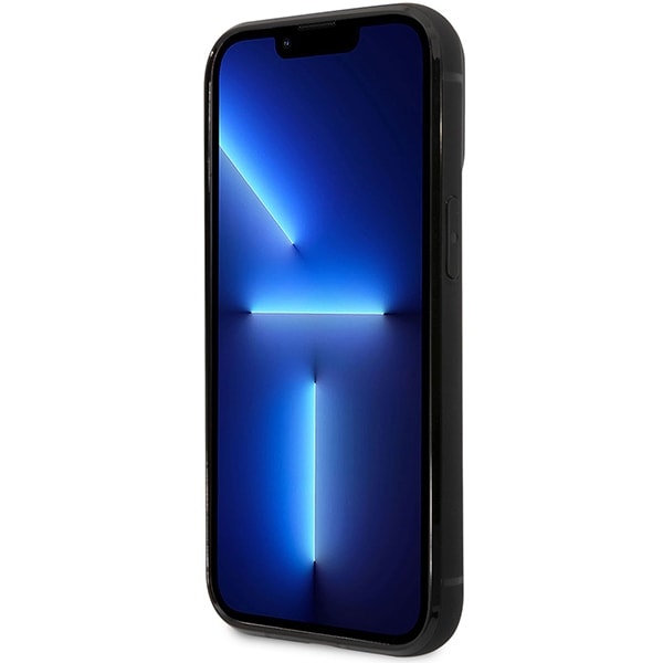 Fodral BMW BMHCP14L22RSEPK iPhone 14 Pro 6,1" svart/svart Läder Kortplats
