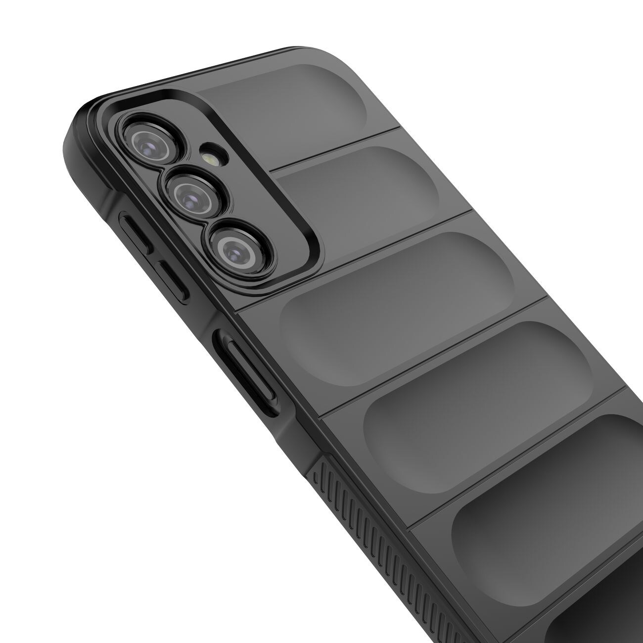 Magic Shield Fodral för Samsung Galaxy A24 4G flexibelt pansarskydd röd