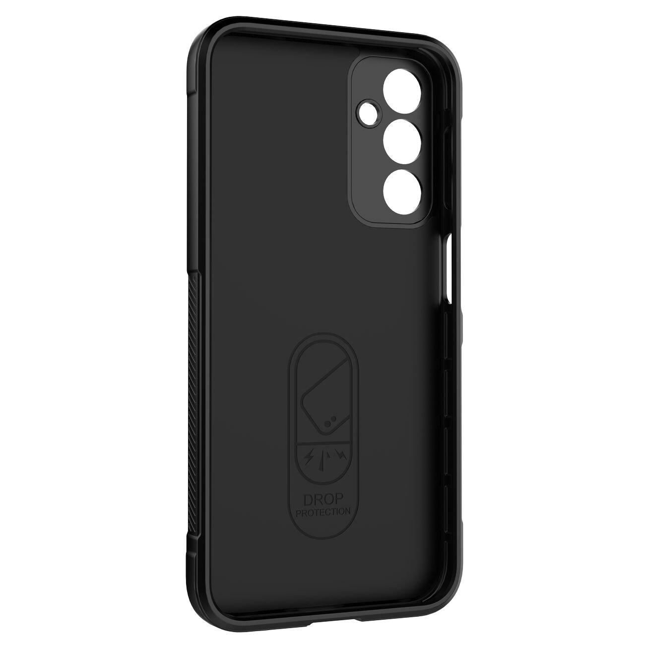 Magic Shield Fodral för Samsung Galaxy A24 4G flexibelt pansarskydd röd