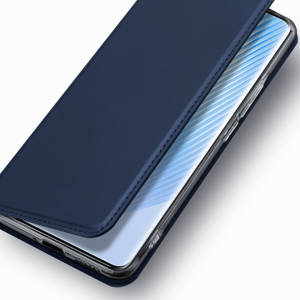 Dux Ducis Skin Pro-etui til Honor Magic5 Flip Card Wallet Stand Blue