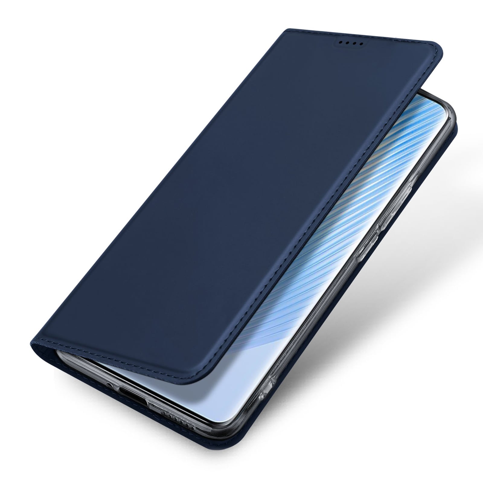 Dux Ducis Skin Pro-etui til Honor Magic5 Flip Card Wallet Stand Blue